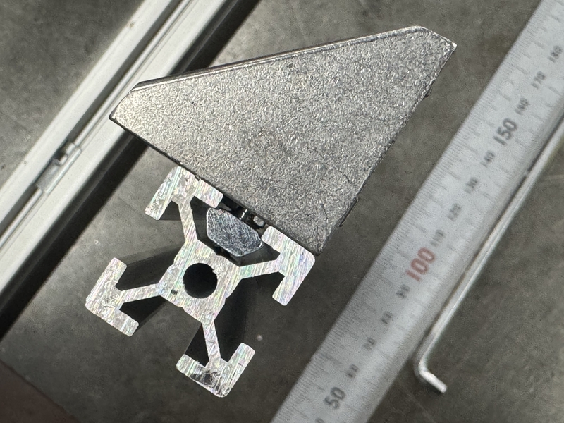 MISUMI Aluminum Frame cross section