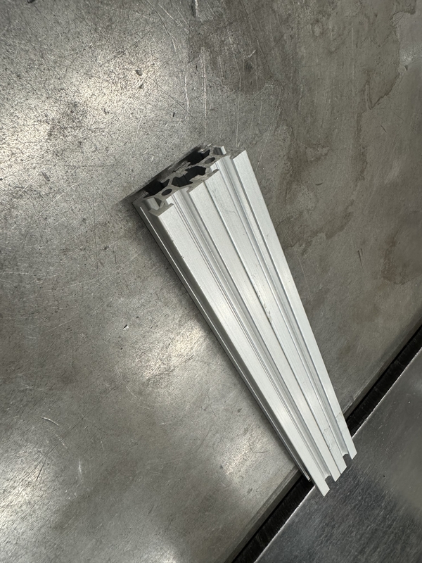 Cut Aluminum Frame