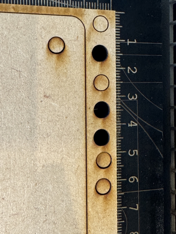 Test LaserCutter setting