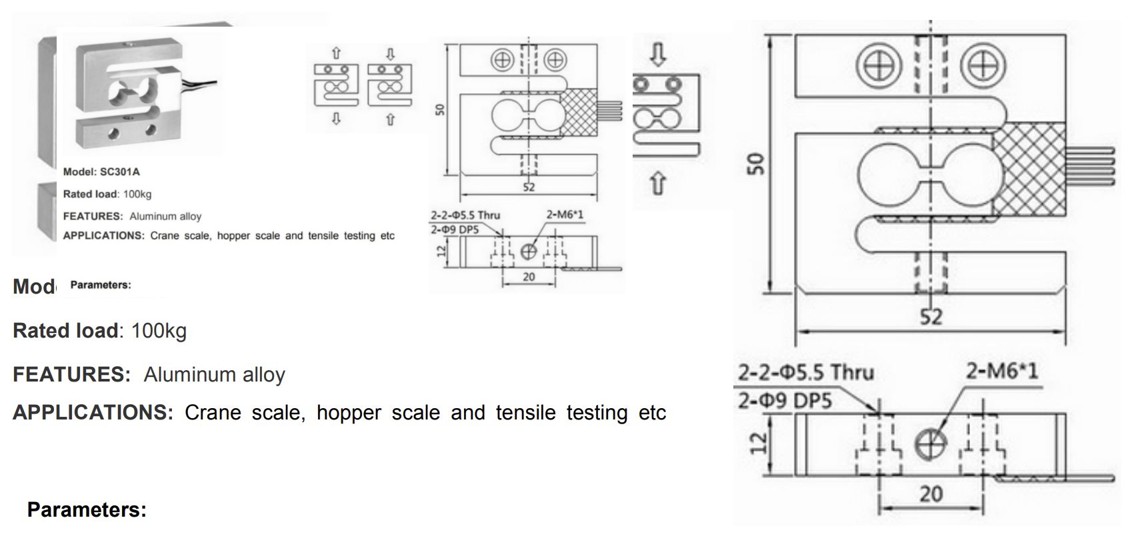 Load Cell Data Sheet