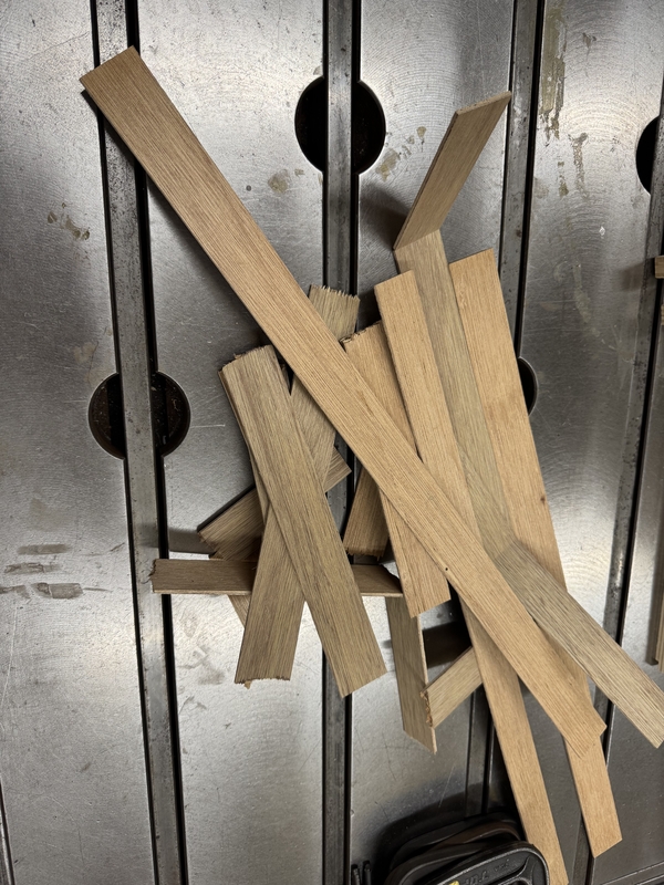 bending wood's crfacks