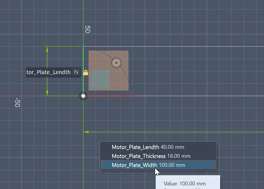 choose from the parameter list