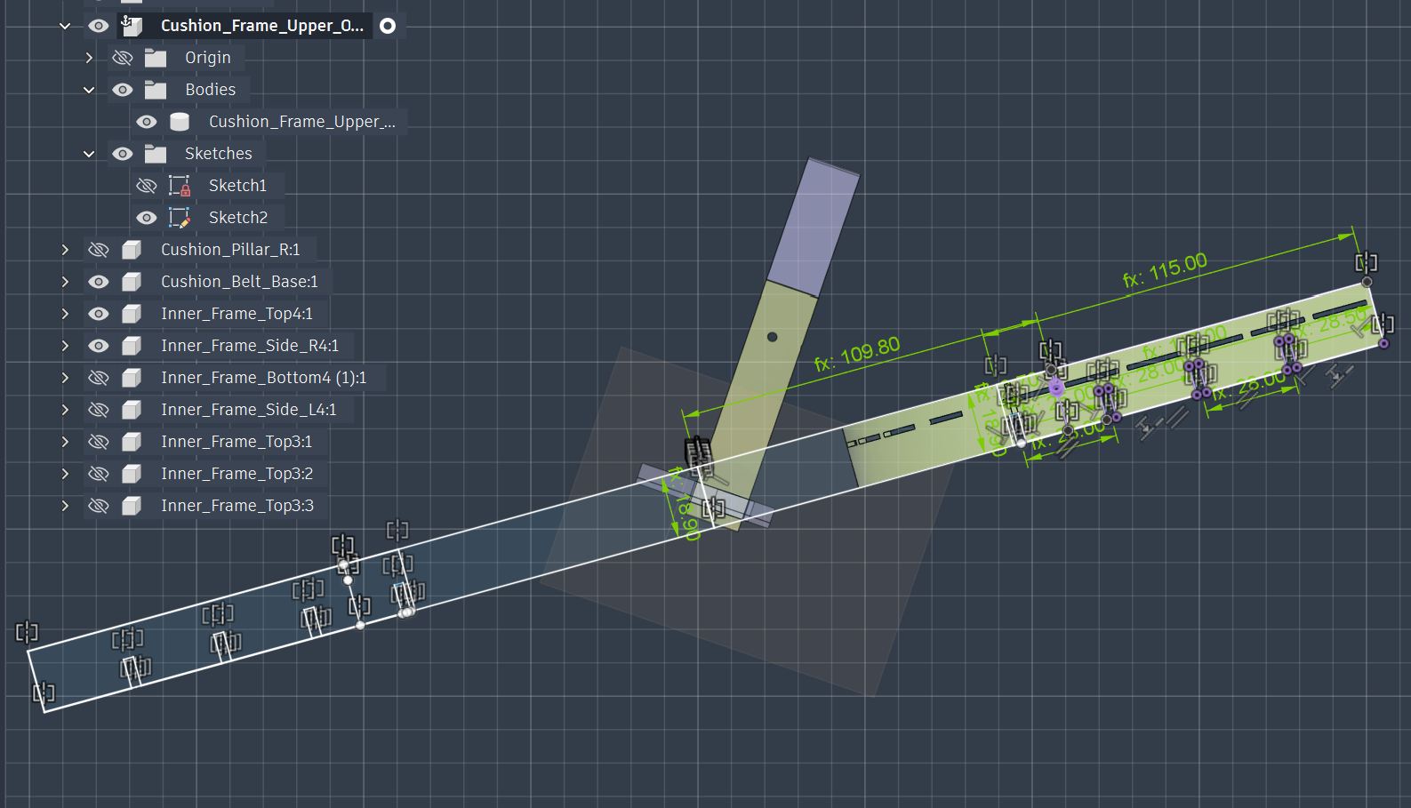 whole part by mirroring