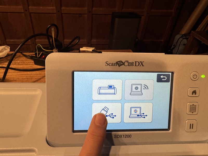 press data input part