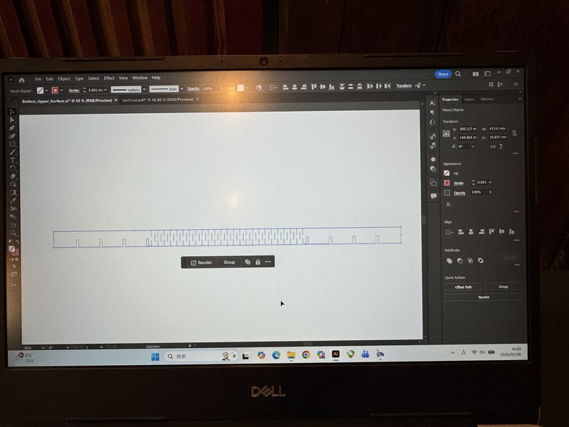 Kerfing design merged