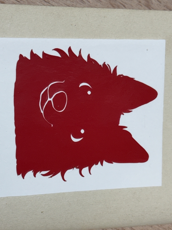 Momo by Vinyl cutting