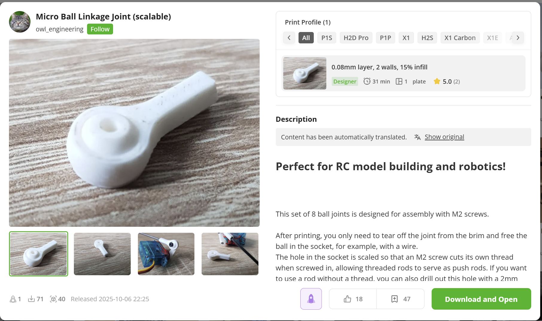 reference ball joint