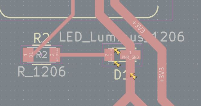 indicated yellow arrows