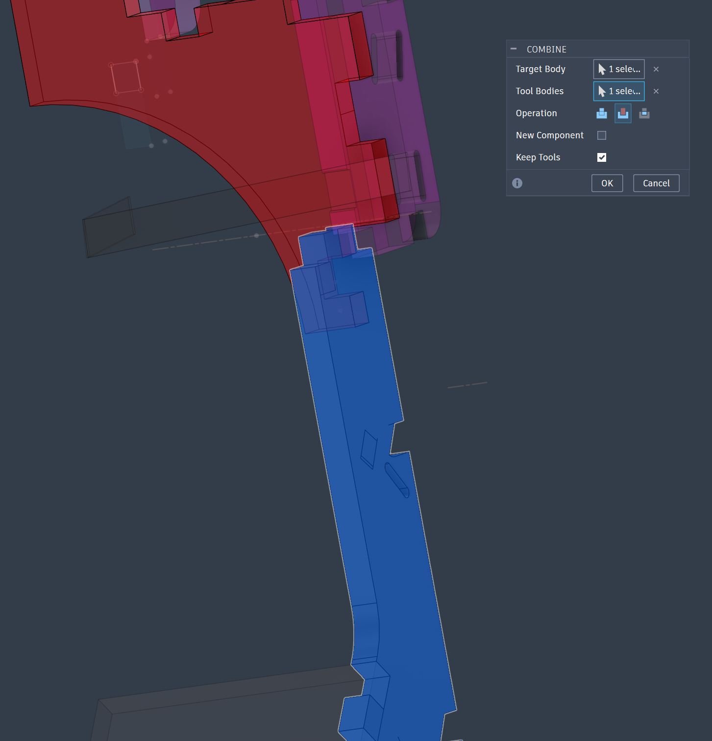 Boolean Cut for other parts