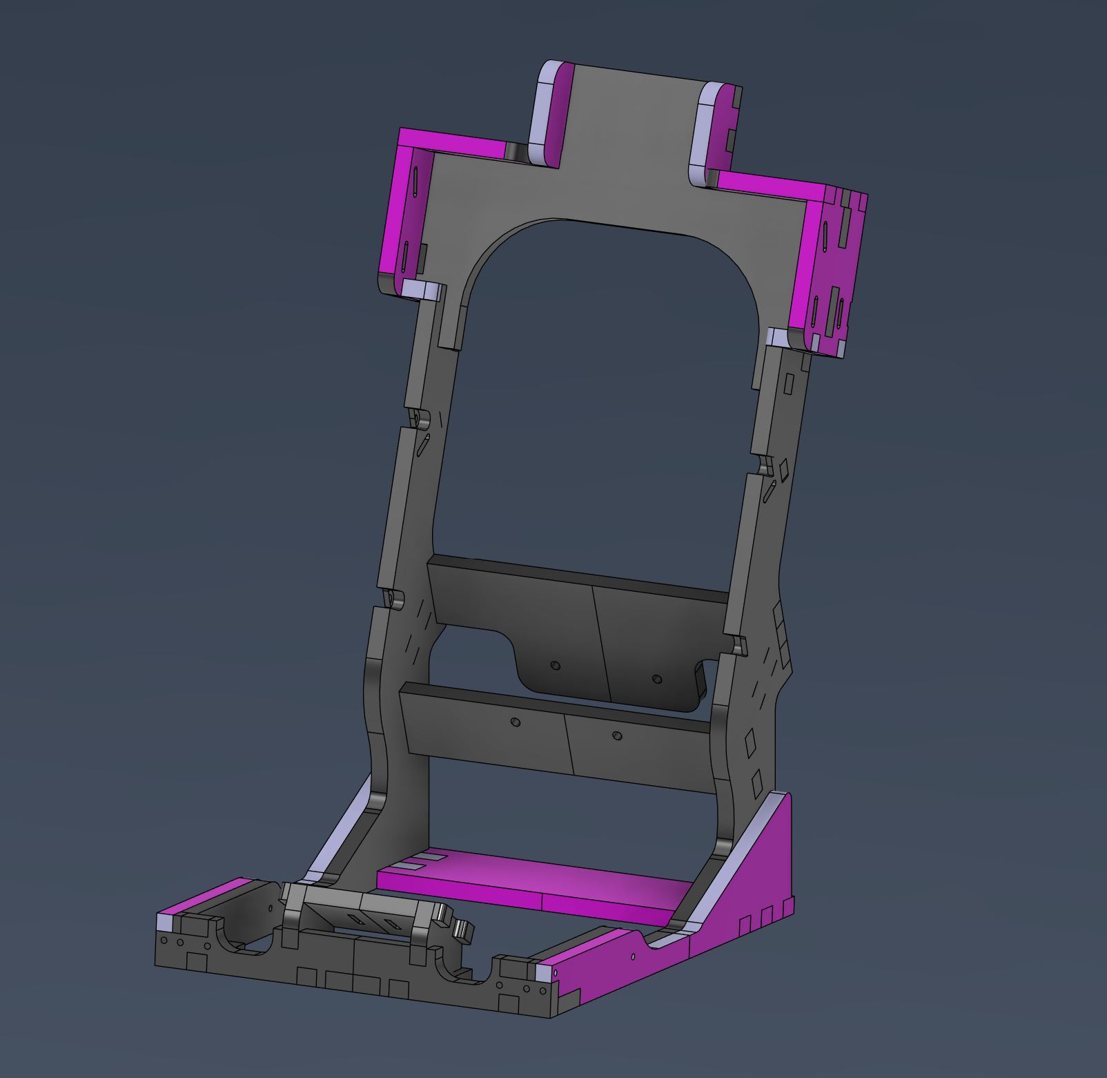 Isometric front view