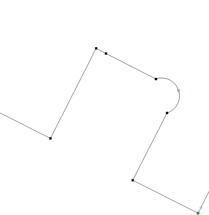Node correction necessary for Dog Bone