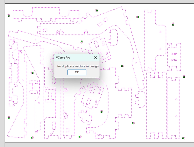 No duplicate vectors