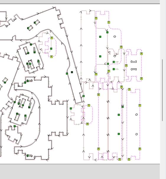 all trace paths follow the parts