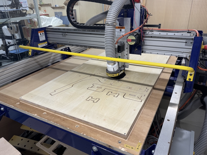 start cutting the parts