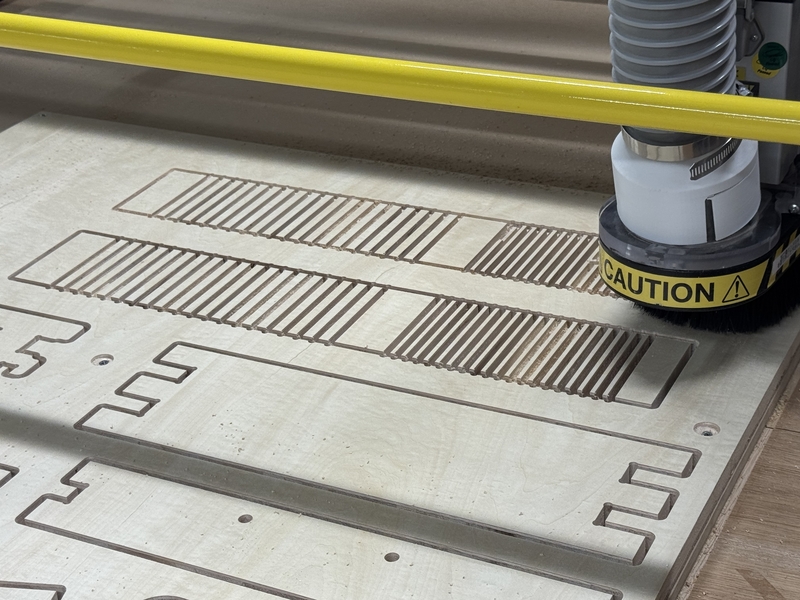 Cutting Living Hinge