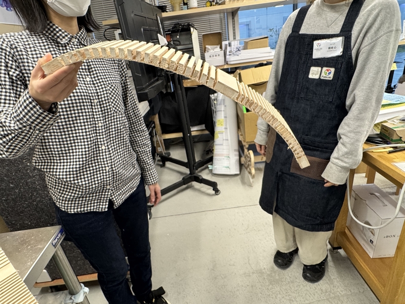 living hinge with a 1.0 mm skin thickness