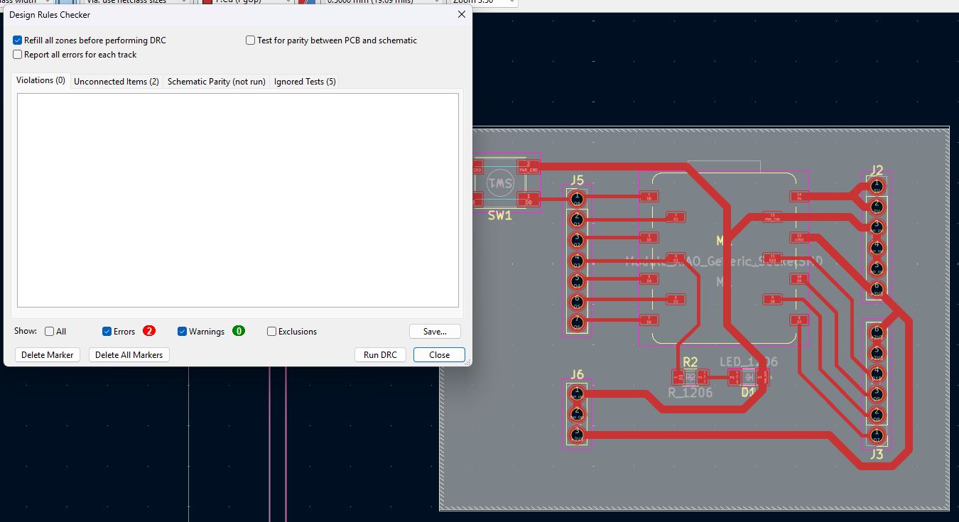 got only one error with Switch