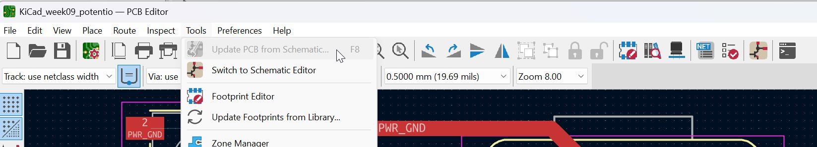 PCB Update in not available