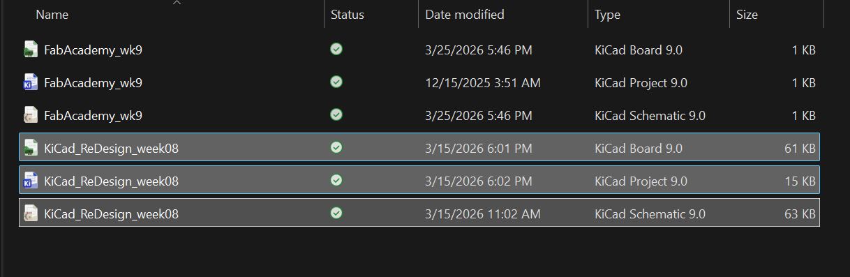 copy your previous project files
