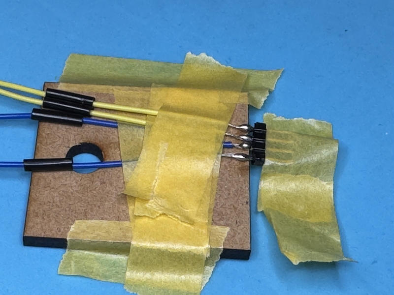 soldering to pin set