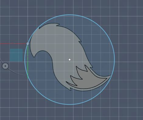 circle around the design