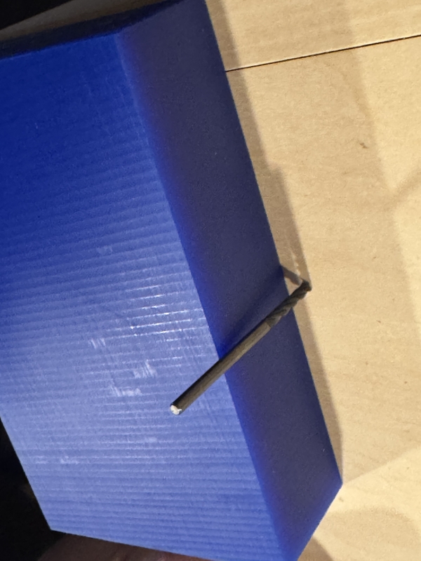 wax and end-mill