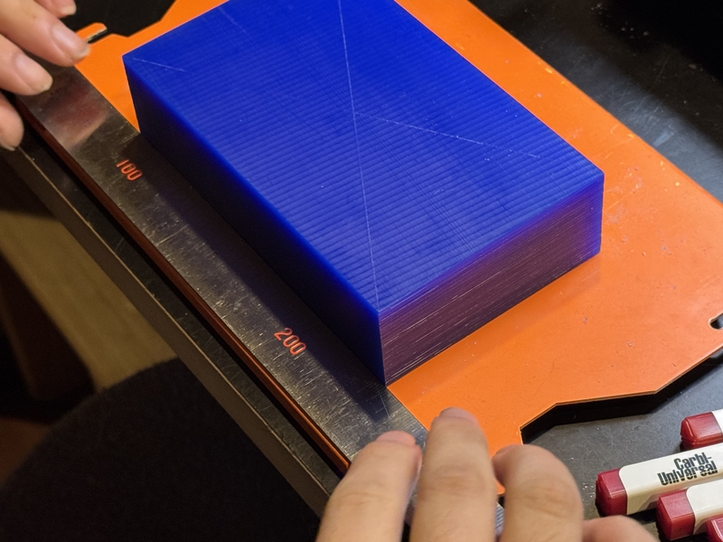Measure the size of Wax