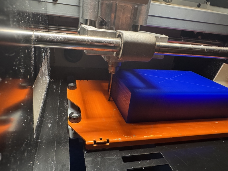 set the end-mill