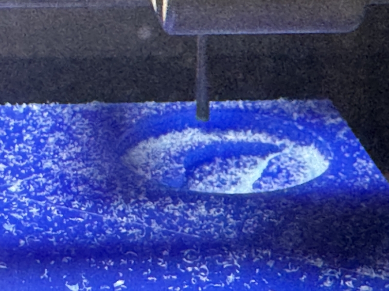 finish milling started