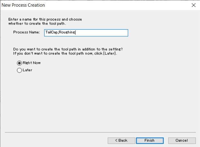 Create tool path