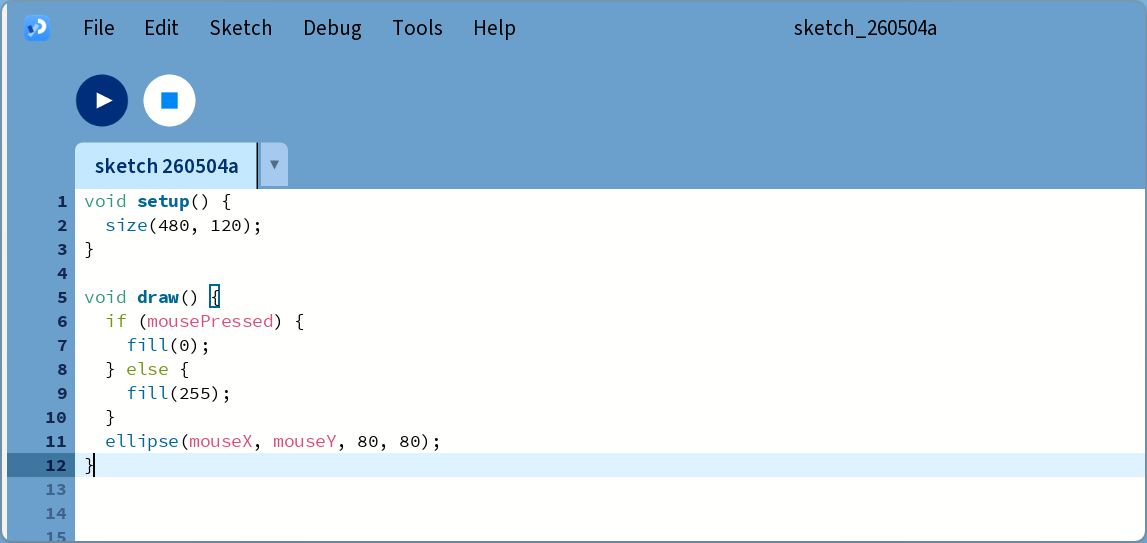 mouse drawing code