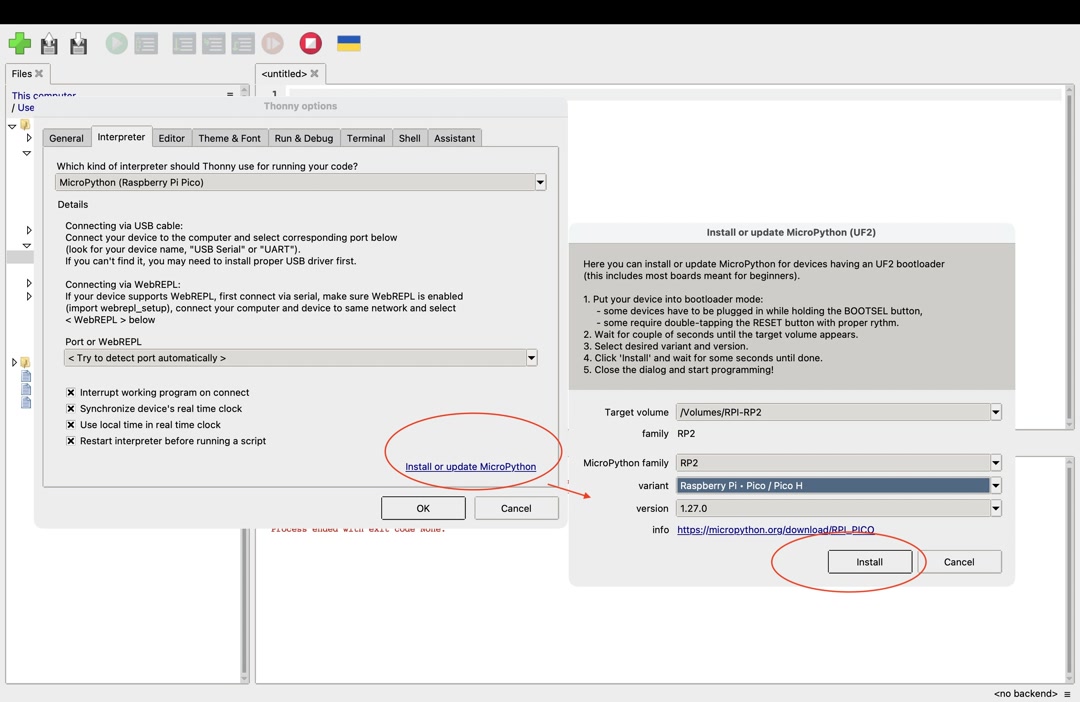 Installing MicroPython