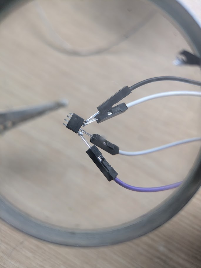 wired up so that I can put it into a...