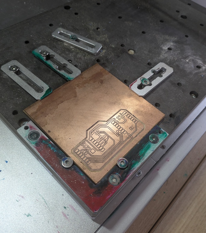 I really understand why Niel wants us milling boards as often as possible - it really takes a lot of practice to get this thing right.