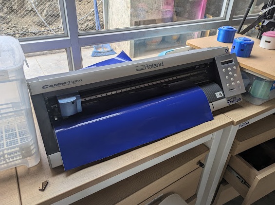 Roland CAMM-1 Servo - Another legacy tool in the shop but I'm already in favour of it over the Cricut I have in my classroom because it isn't trying to sell me on their crappy subscription services. This device moves a lot slower than the Cricuit (and the other cutting machines) and doesn't have the best precision but it has the advantage of having the largest material bay at 584mm wide and theoretically infinite length if you can spool it enough material.