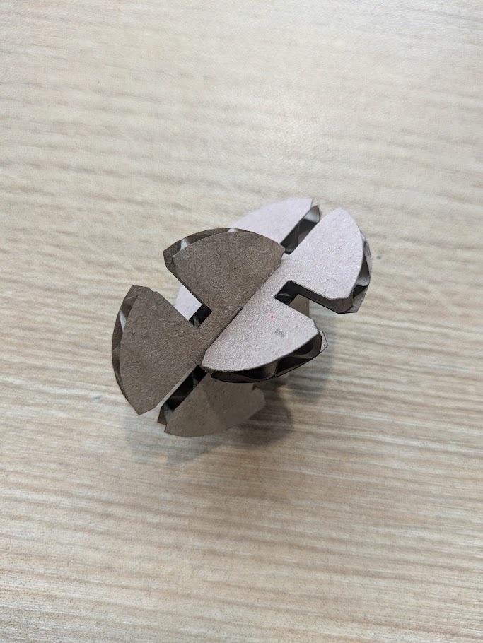 Using equilateral triangles to fillet the slots since the fillet tool won't work on the patterned part of this design (or maybe there is a way?)