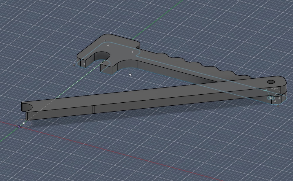 Rendering with the material thickness