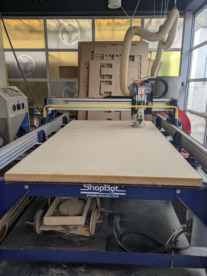 So clean and pristine. Ready for CNC!