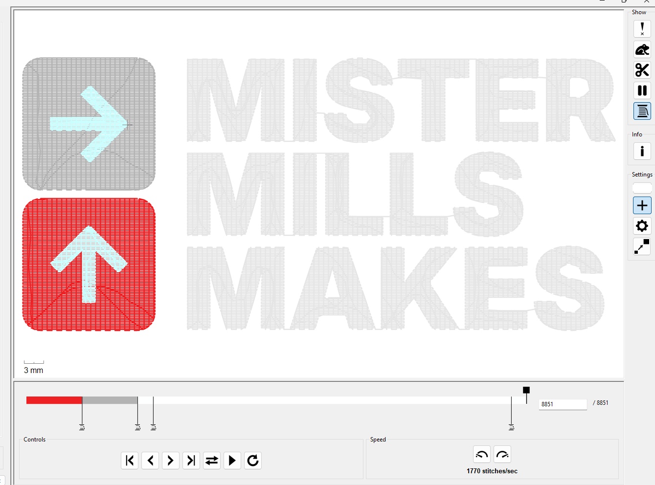 and the fixed layering product