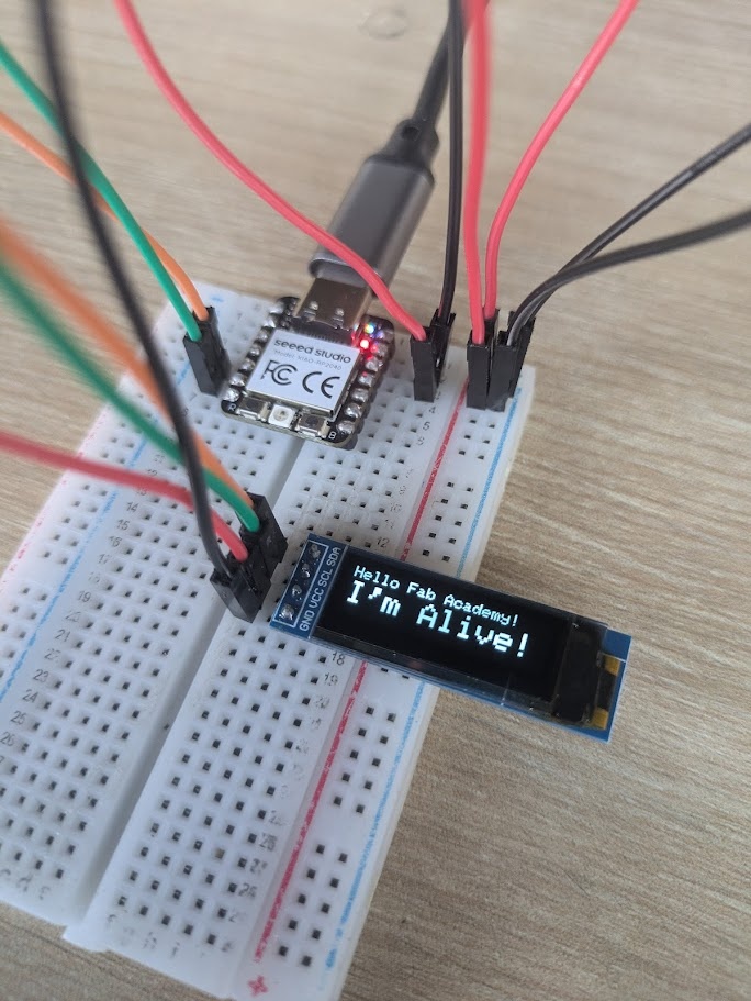 A simple hello world script using text libraries