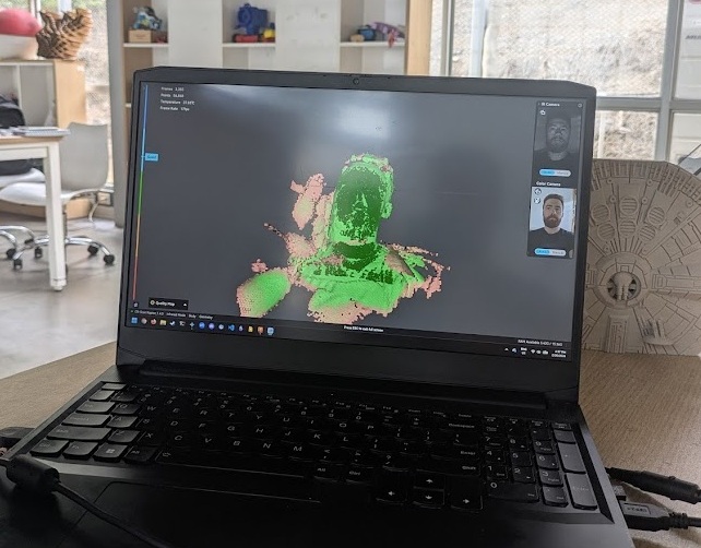 Some initial tests with the scanner.
