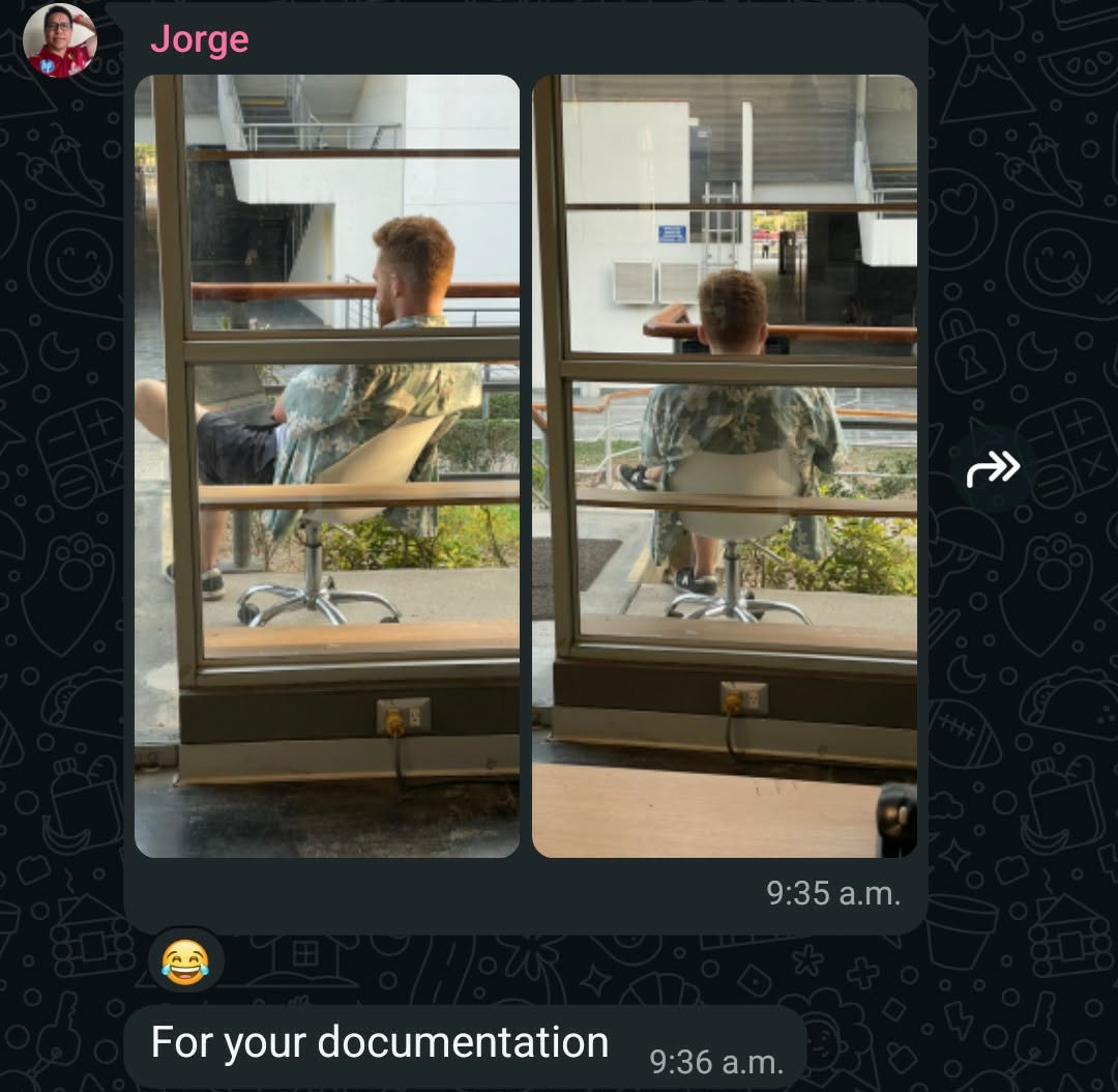 This was something that was quickly noticed by Jorge and my friends here at Fab Lab ESAN.