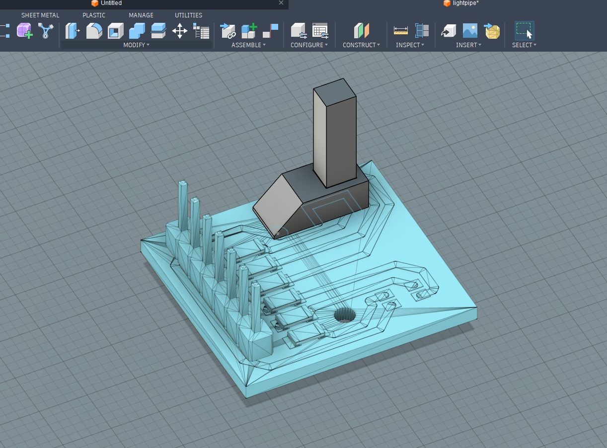 I really like that you can export your PCB as an STL and bring it into Fusion - no guess work or measuring