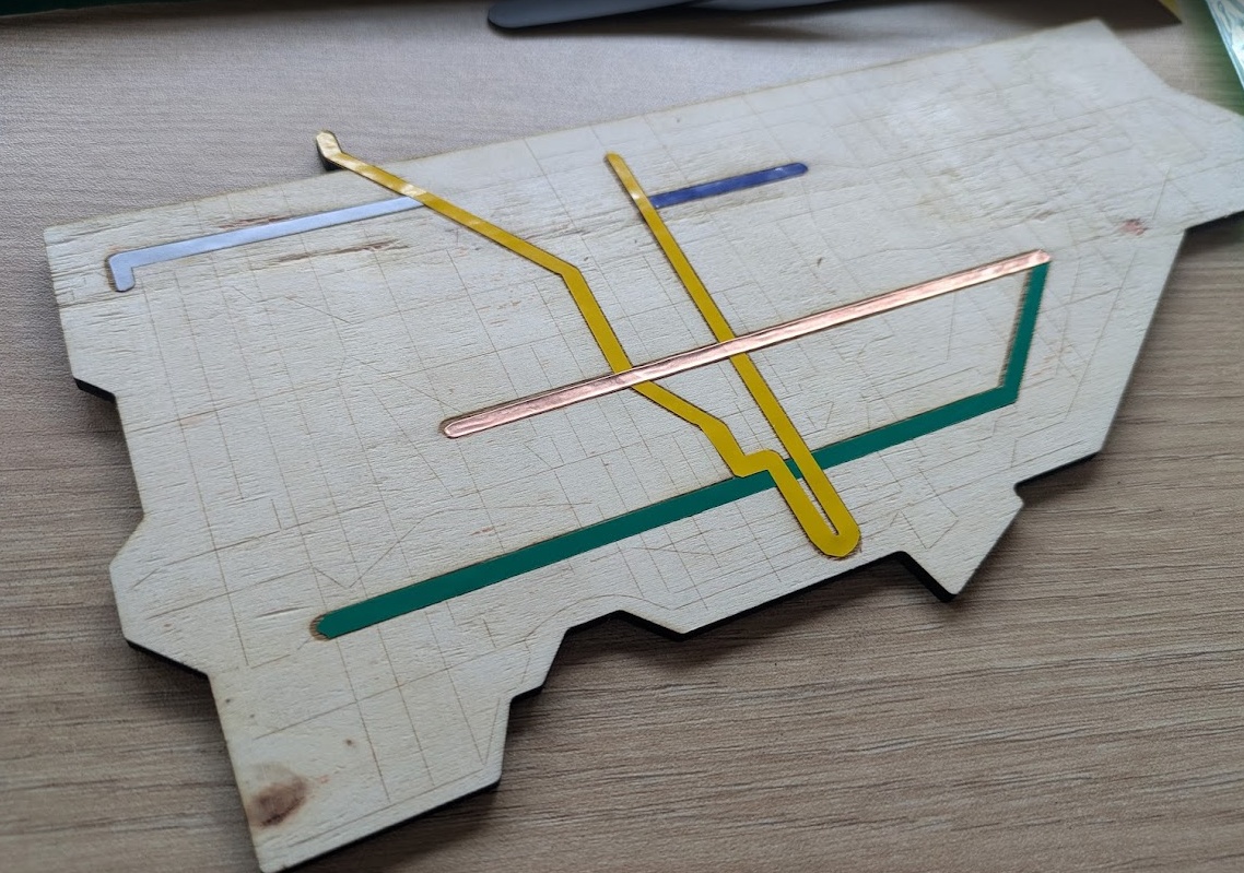 and the rest of the lines added!