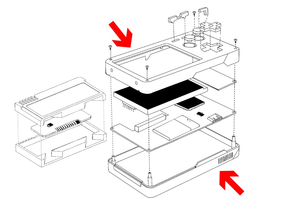 This is the plastic (or maybe even metal) case that surrounds the whole system. This is likely one of the last things I will be iterating on as more of the internal components take shape. The case needs to accommodate the 3.5