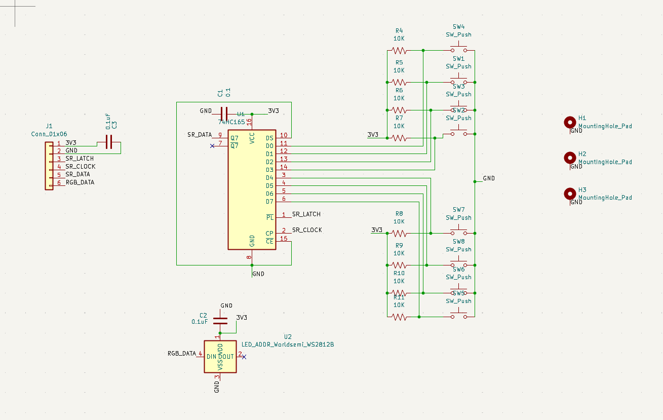 The schematic for the control board is a lot simplier