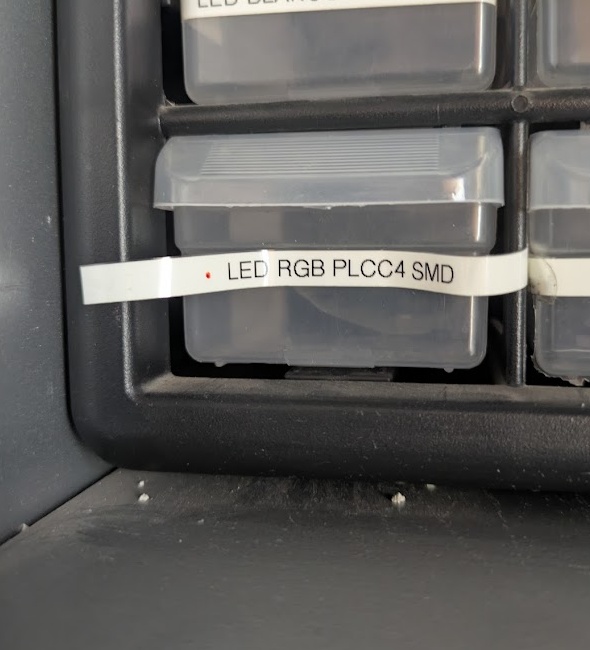 ESAN had these perfect little SMD LEDs...