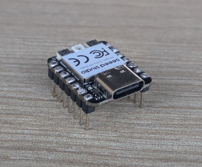 Quick soldering job later - we're ready for...