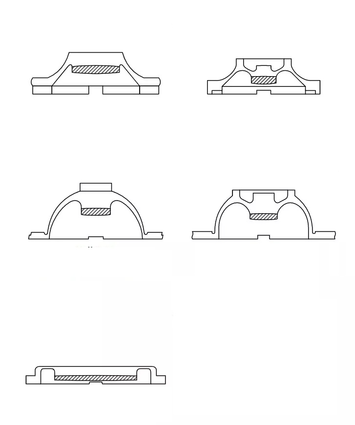Credits to Better Silicone (linked above) for these profiles - which I loaded into Fusion and directly traced