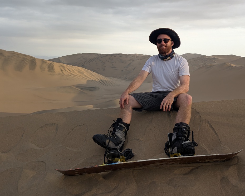 Sandboarding in Huacachina Peru